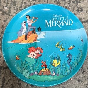 Disney The Little Mermaid Decorative Plate 90’s